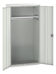Bott Verso Basic Tool Cupboards Cupboard with shelves Verso 1050x550x2000H Cupboard 1 Shelf 1 Rail